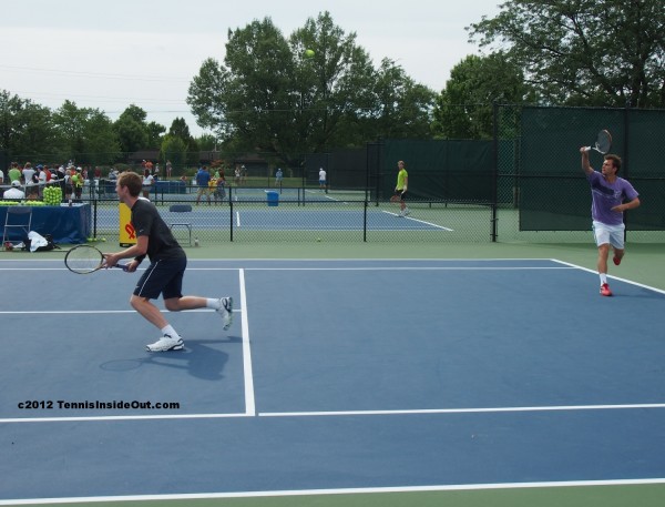 Western and Southern Open Cincinnati Jonathan Marray Frederik Nielsen doubles practice images photos pictures