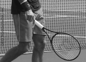 Federer bulge sexy Rog black Wilson racquet demo model elegant hands fingers wristband Nike photos