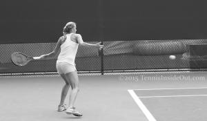 Kvitova forehand Cincinnati premier tennis Western and Southern Open