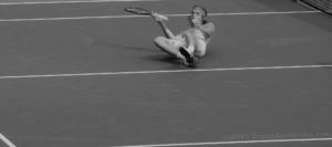 tennis players falling Stef on ground tennis court Tsitsipas tumble Cincinnati Masters 2018
